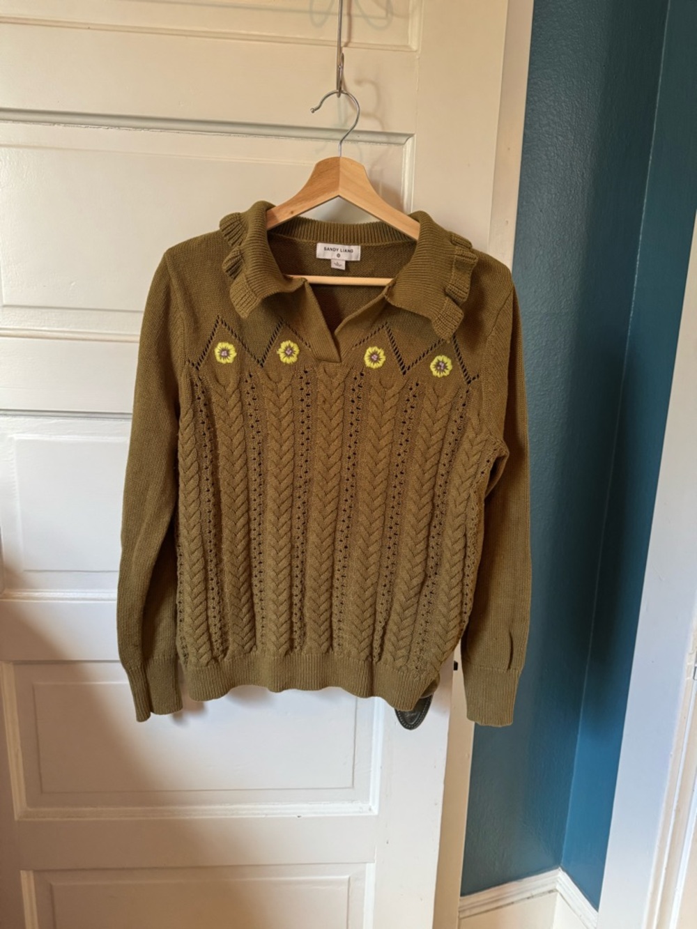 Sandy Liang for Target Vintage Style Sweater sz L